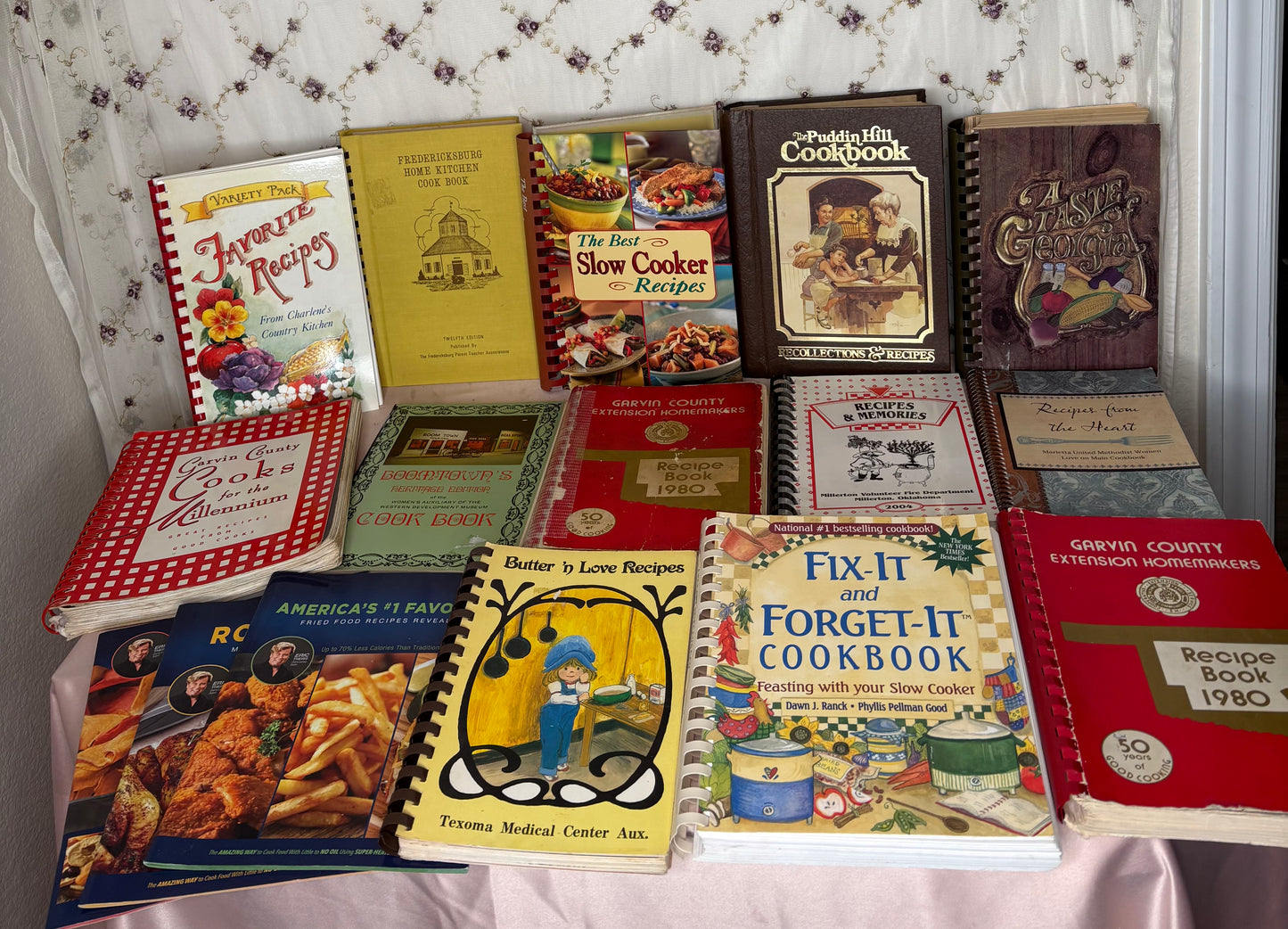 Cook books $.50 each