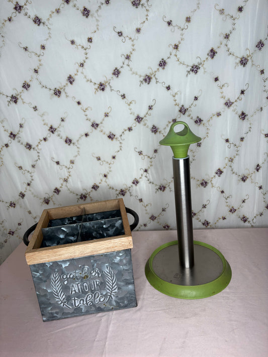 Container & Napkin Holder